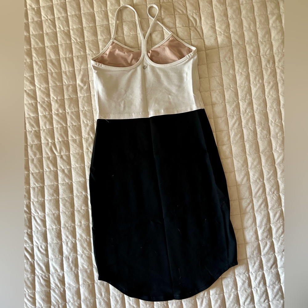 Lululemon Flow Y Black & White dress - Picture 2 of 4